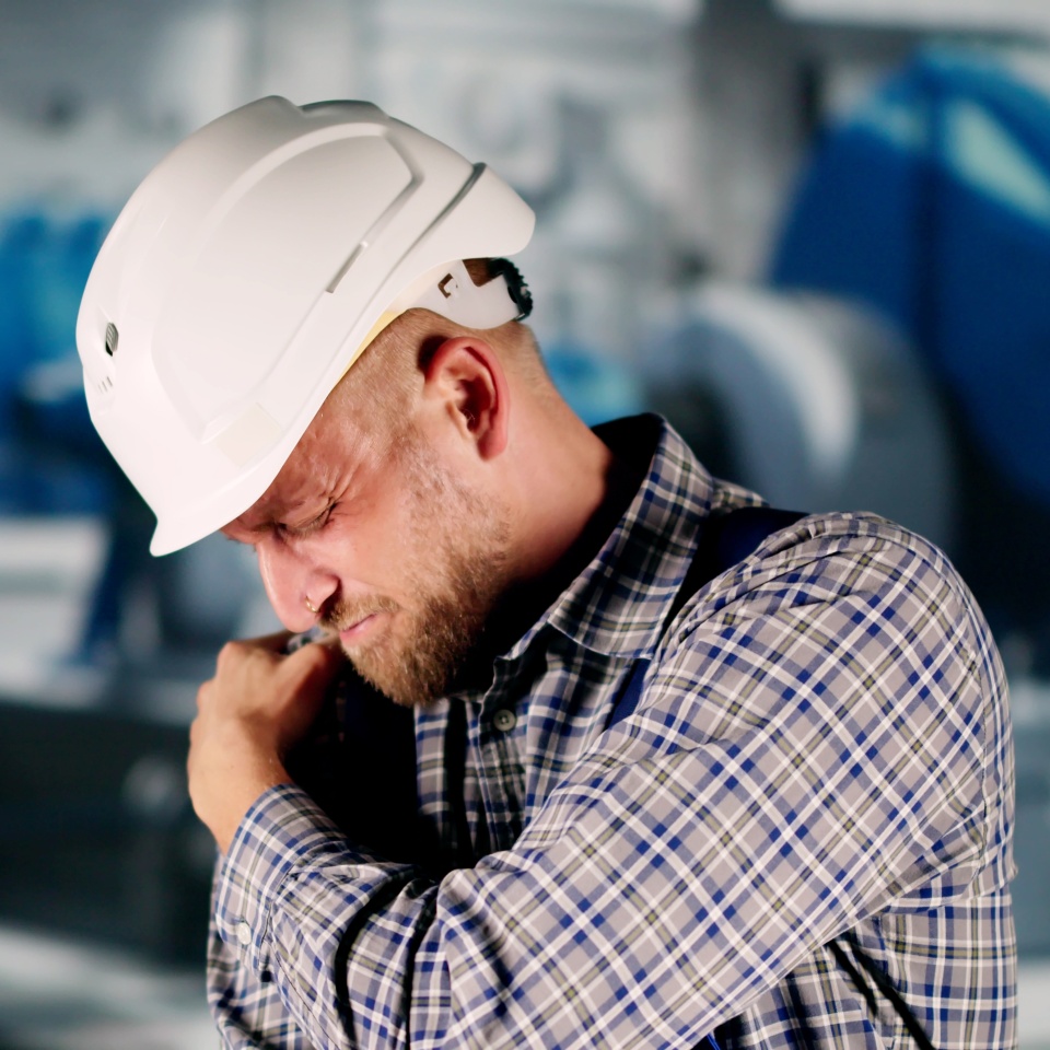 Engineer With Shoulder Pain Injury After Accident At Power Plant