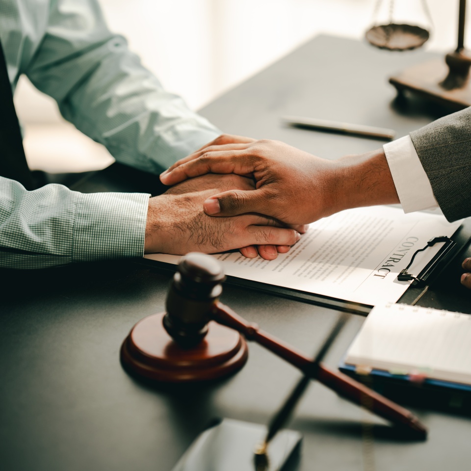 Attorney who provides consolation solutions to his clients. provide legal advice and a serious trusting commitment to issues, justice, and the notion of attorney.